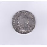 Great Britain-1700 Decimo.Tertio-William III crown S3474, obv VF, rev almost as struck, an