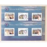 Poland 2001-10th anniv of 'Radio Margia' miniature sheets (2) SG.MS3971 - block 148 fine used and