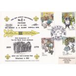 Great Britain 1979(11/7) - Year of the Child set on Official FDC with Birkenhead Cub Country Scout