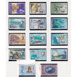 Turks & Caicos Islands - 1971 Decimal Set u/m/mint, (14 values), SG333/346.