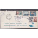 Argentina/Antarctica - 1971 ENV 'Curacaos Antarctica M/N Rio tunuyan', scarce Antarctic Expedition