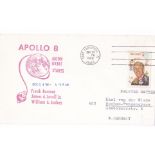 Rocket mail/Space - Envelope issued for the entry of Apollo 8 into lunar orbit on 24.12.1968