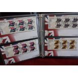 Great Britain 2012 - Olympic Gold Medal Winners-a set of (29) sheetlets on First Day Covers/London