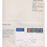 Iraq-Gulf War Envelope-Birmingham to Baghdad H/S Returned to sender- 'No Transport Links Available