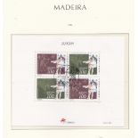 Madeira 1994 - Europa min sheet, SG294, used