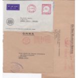 Australia 1963 - O.H.M.S Official envelope to Crown Agents, Millbank, used meter marks, and '