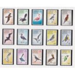 Turks & Caicos Islands - 1973 Birds u/m mint ¼c to 2 Dollars (15 values) - beautiful