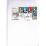 Great Britain 1972 (June 21st) - Village Churches set on Official Letheringsett FDC art