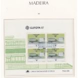 Madeira 1987 - Europa min sheet used SG235