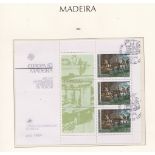 Madeira 1982 - Europa min sheet, used SG MS 200