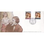 Great Britain 1986 (July 22nd) - Royal Wedding, Lewis Carroll Society Official FDC, A/B, BFDC14