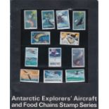Australia Antartic Territory Explorers Aircraft and Food Chains set (12) u/m mint in pack.