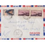 French Colonies New Caledonia 1958 Airmail Env Canala to Salon (B.d.R.)