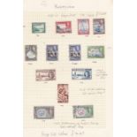 Bermuda 1936-1962 - Selection of issues on (4) pages mainly 1936,1953,1962 definitives range KGVI