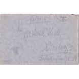 Germany 1940 - Feldpost Letter Ukraine to Nuremberg with content & card