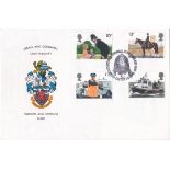 Great Britain 1979 (26/9) - Police set on Official FDC with Devon & Cornwall Constabulary, Exeter