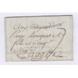 France - 1793 EL Toulouse/Agoe M/S 7 rate.