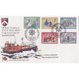 Great Britain 1979 (21/11) - Christmas set on Official FDC with Naming Ceremony of Margate