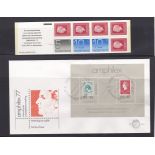 Netherlands 1977-'Amphilex 1977' International pack issued for the exhibition with SG1273-1276 2nd