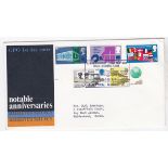 Great Britain 1969 (2 April) -Anniversaries, Allock & Brown Manchester H/S, BFDC1, Cat value £35,