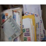 Foreign Cover unsorted lot in a large carton,