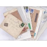Great Britain - Postal Due covers etc 1938-1988 (Batch of 12)