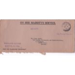 Jamaica 1961-O.H.M.S Official envelope to Crown Agents, Millbank with Kingston date stamp, Airmail