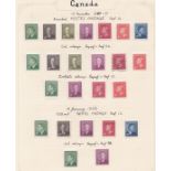 Canada 1946-1954 Mint collection including coins etc. And Dollar values (3).