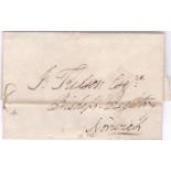 Norfolk - 1831 (31 May) EL Holt to Norwich with Holt Undated Circle (NK211). Letter written Holt