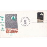 Envelope issued for 'Topex 69' The American Topical Association Convention June 27-29th 1969