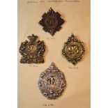 91st and 93rd (First and Third Types) Sutherland Highlanders Glengarry Badges and Argyll and