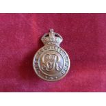 Royal Military College Officer-Cadets' Geo V Cap Badge (Bronze), two lugs. K&K: 1075