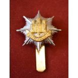 Royal Anglian Regiment EIIR Beret Badge (Gilt), slider. A quality badge