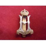 23rd Hussars WWII Cap Badge (Bi-metal), slider. K&K: 1913