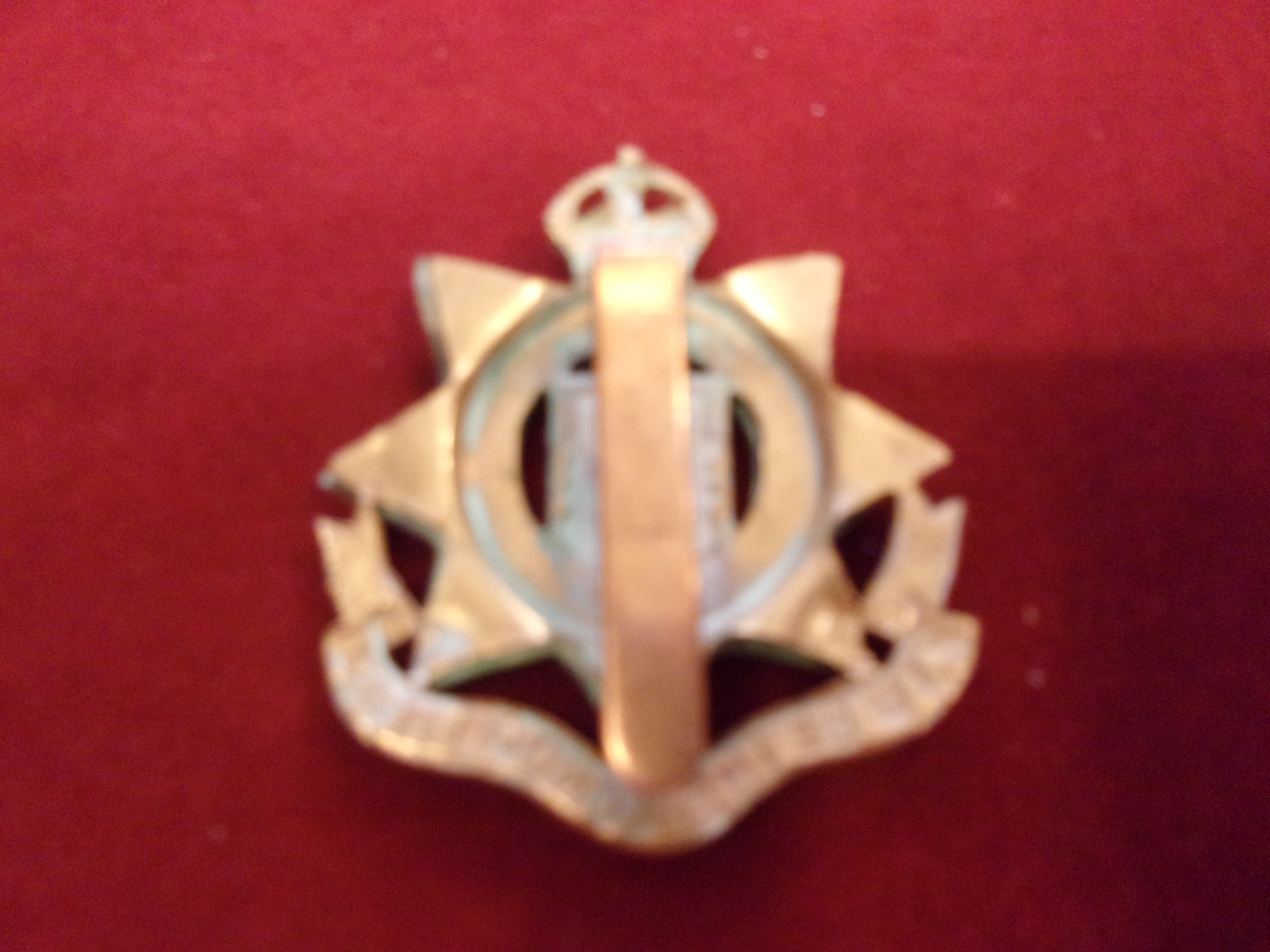23rd London Regiment Cap Badge (Bi-metal), slider. K&K: 1855 - Image 2 of 3