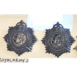 British WWII Officers Royal Army Service Corps, KC (KGVI), (Bronze, lugs) A fantastic matching pair