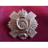 The Highland Light Infantry 5th, 7th and 8th Battalions WWI Territorial Cap Badge (Gilding-metal),