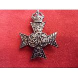 16th London Regiment (Queen's Westminster and Civil Service Rifles) Cap Badge (Blackened-brass),