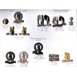 15th (The King's) Hussars and 19th (Queen Alexandra's) Collection including: The 15th QVC Cap Badge,