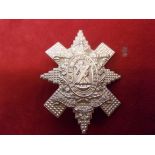 The Highland Cyclist Battalion (Territorial Force) WWI Sporran Cap Badge (White-metal), two lugs,
