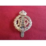 Royal Army Dental Corps Other Ranks Cap Badge (Brass), slider, formed by Royal Warrant 4th January