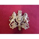 General Service Corps (General List) WWI Cap Badge (Brass), slider, larger type. K&K: 1084