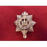 Devonshire Regiment 5th Battalion Territorials Cap Badge (Brass), slider. K&K: 1709