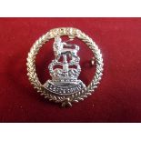 Mons Officer Cadet School Head Dress Badge (Anodised), two lugs. K&K: 2172