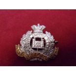 Suffolk Regiment Victorian Glengarry Cap Badge (Bi-metal, slider) QVC.