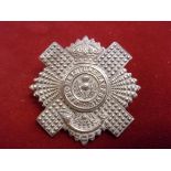 Royal Scots (Lothian Regiment) 4th and 5th Battalions (Queen's Edinburgh Rifles) WWI Cap Badge (