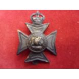 Oxford and Buckinghamshire Light Infantry (Buckinghamshire Battalion) WWI Territorial Cap Badge (