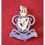 The Queen's Royal Hussars EIIR Cap Badge (Gilt), slider made by 'London Badge & Badge Co Ltd'