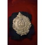 Princess Louise's (Argyll and Sutherland Highlanders) WWI Glengarry Cap Badge (White-metal with