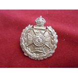 17th County of London Battalion (Poplar and Stepney Rifles) Regiment WWI Other Ranks Cap Badge (